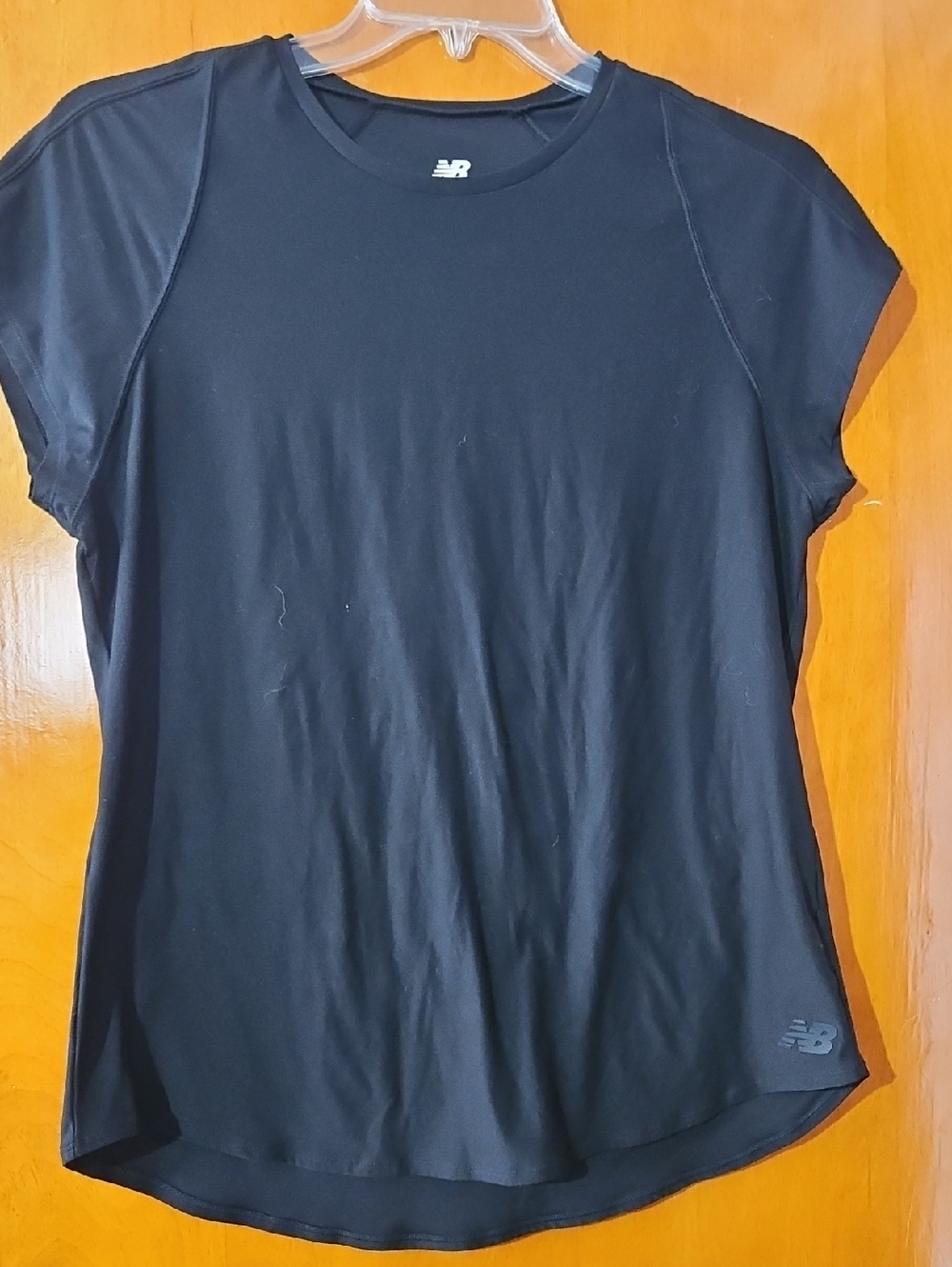 New Balance Women’s Black Short-Sleeve Performance Tee